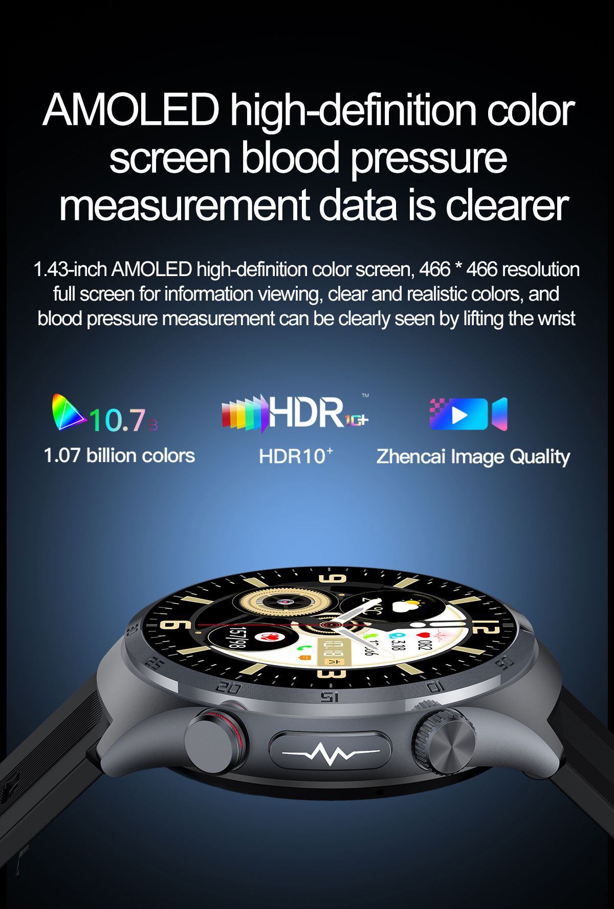 The 2025 new S25 smartwatch, air pump, blood pressure, heart rate, blood oxygen, blood sugar, uric acid, body fat, Bluetooth call Application Scenario