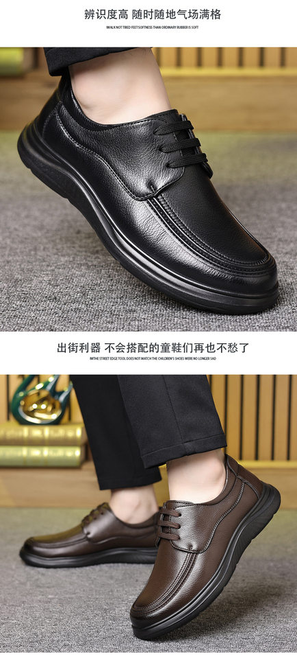 Giày lười nam da lộn mềm đế êm chống mài mòn, gót thấp 1-3 cm — CS9561 màu nâu, CS9561 màu đen chi tiết 14
