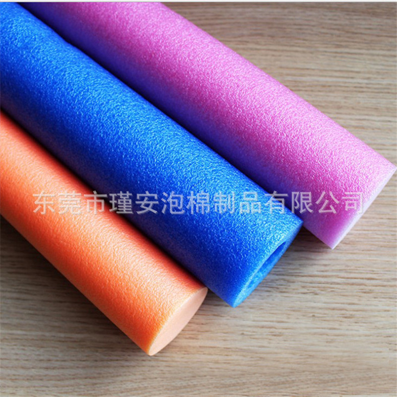 东莞批发 工艺品包装用epe珍珠棉管减震防撞五金件运输保护泡沫管