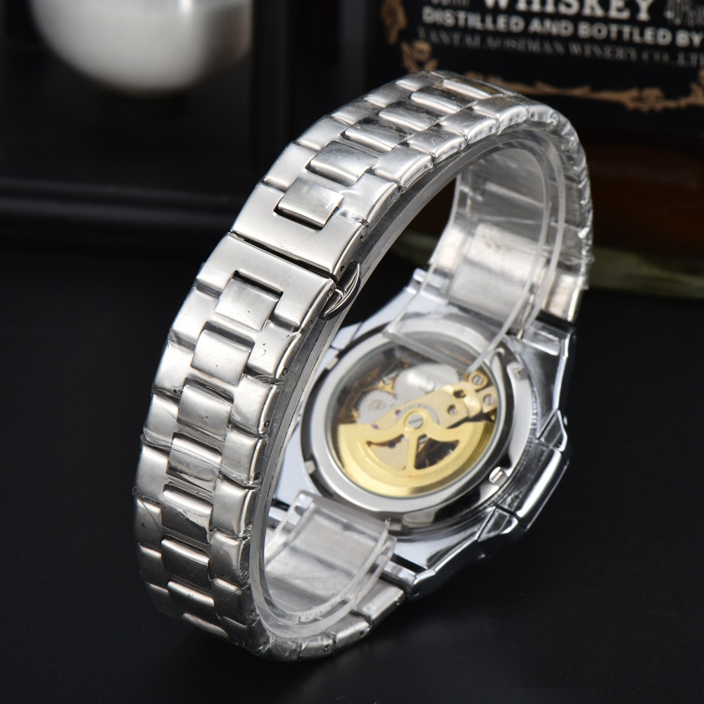 Cross-Border E-Commerce Hot-Selling Full-Function Large Flywheel Nautilus High-End Mechanical Men's Watch_voghion.com