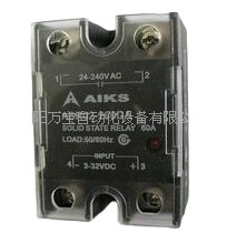 供应 AIKS 爱克斯固态继电器模块ASR02-260DA电流60A直流控制交流
