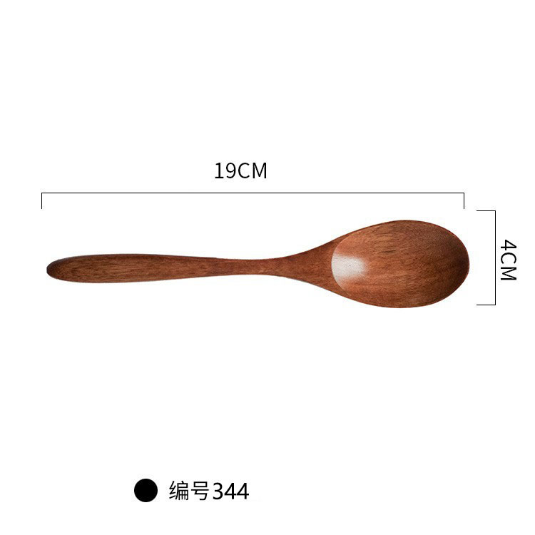 19*4cm 오래된 페인트 스파이크 스푼-344