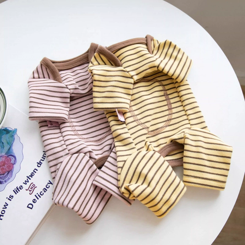 Полосатая сумка для живота весна и осень зимние четырехногие брюки