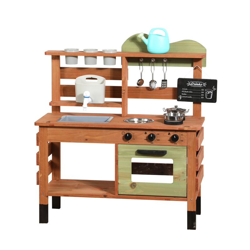 Cocina multifuncional de cocina de cocina de cocina de cocina de cocina de cocina de cocina de cocina de madera de cocina de luz de sonido de agua de madera