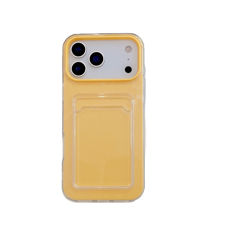 适用iPhone17promax果冻二合一卡包手机壳苹果16超薄15防摔保护套|undefined