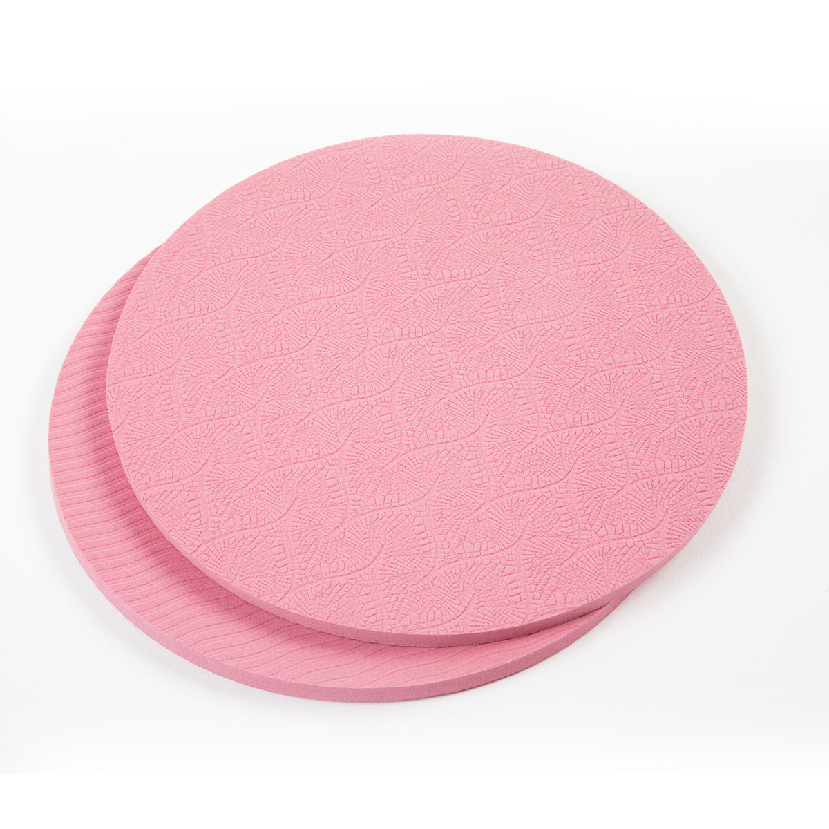 almohadilla de rodilla de soporte plano TPE almohadilla de rodilla de codo almohadilla de equilibrio almohadilla de 2 piezas almohadilla de fitness abdominal almohadilla de rueda de yoga circular