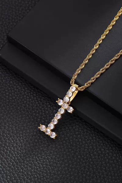 I+20inch twisted chain (golden)