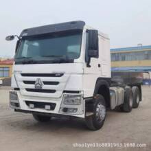 工厂出口二手豪沃牵引车371 马力 双驱重型拖拉机头 半挂牵引车