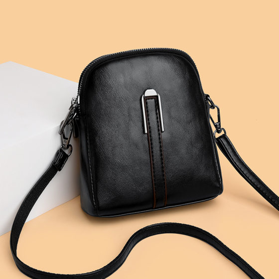 Cross-border Women's Bag Small Bag 2025 New Fashionable Summer All-match Mobile Phone Bag Lightweight Small Multi-layer Shoulder Crossbody Bag