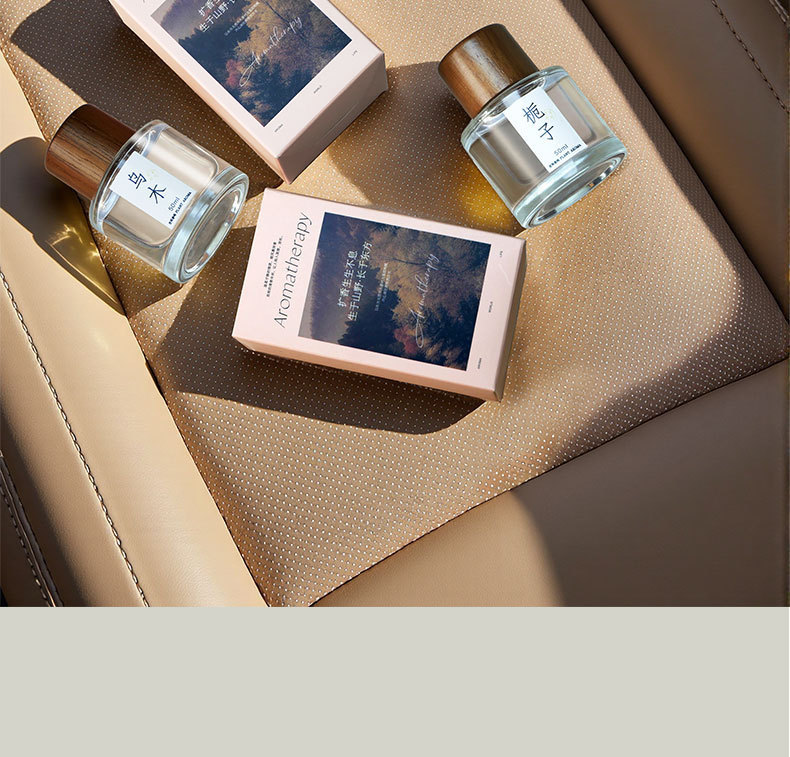 Car Aromatherapy Car Perfume Car New Chinese Style High-End Fragrance Long-Lasting Fragrance Diffuser Car Deodorization Available for Pregnant and Infant Use
