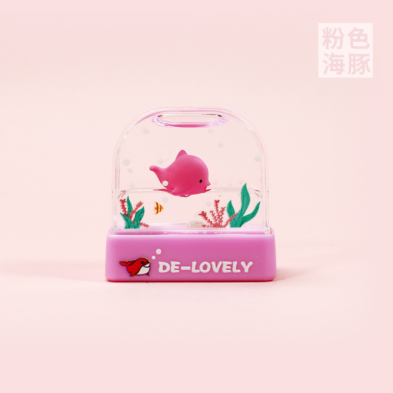 Delfín rosa cristal