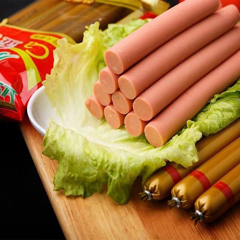 金羅王 カルシウム入りハムソーセージ 340g 袋 (34g*10個) 即席麺 バーベキューソーセージ チャーハンの素 すぐに食べられる|undefined