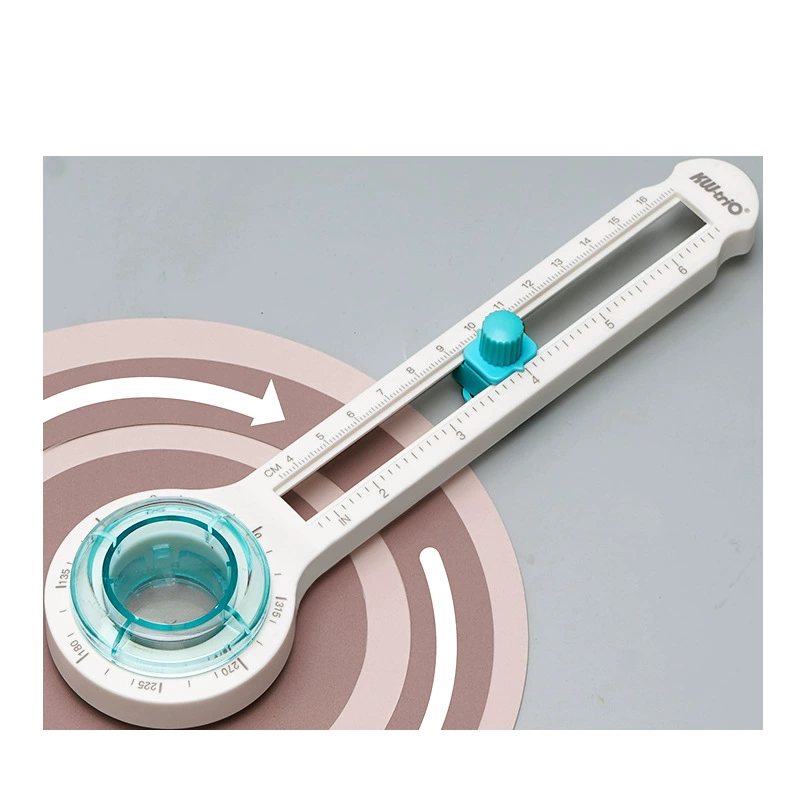 Круглой формы резак для бумаги, мини- adjustable круглый резак, диапазон резки 2–32 см, запчасти лезвия