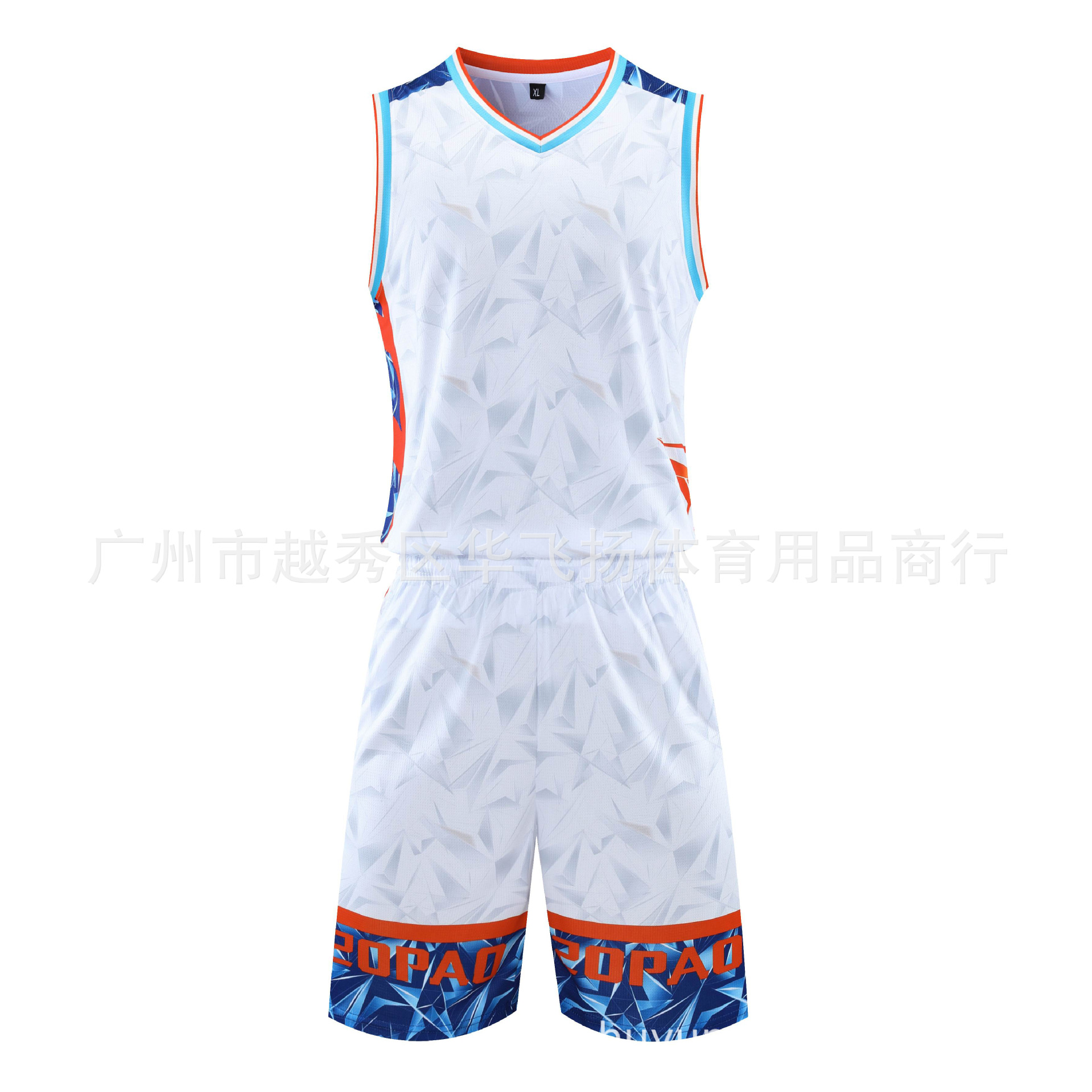 New basketball suit suit breathable sweat-absorbent basketball match suit basketball training suit can be customized