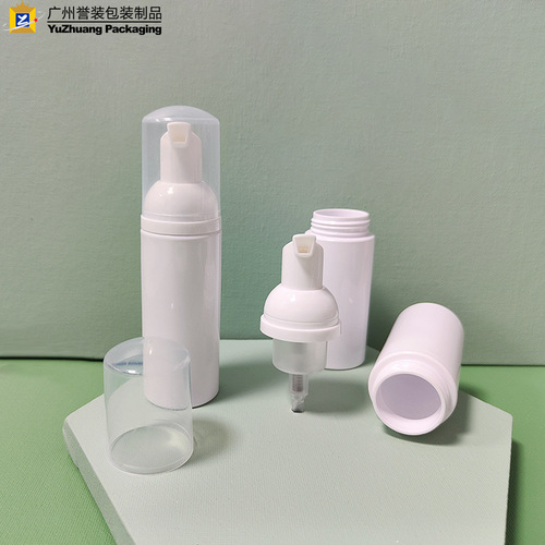 30-tooth PET children's toothpaste foam bottle, facial cleanser foaming mousse bottle, travel size foam bottle