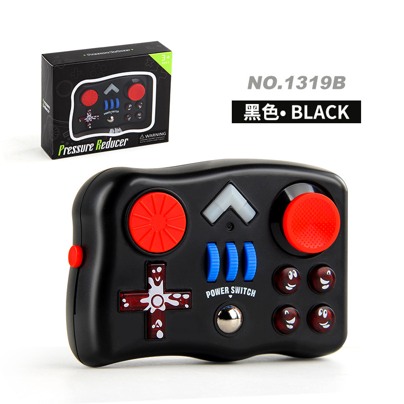 Venta caliente descompresión dedo cubo seis-lado prensa Flip Dados de descompresión nuevos juguetes de ventilación exóticos descompresión transfronteriza