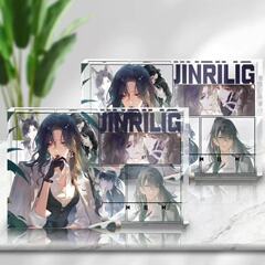 今日离港亚克力创意卡砖薛桐陆诗邈gl百合情侣向小说周边摆件相框