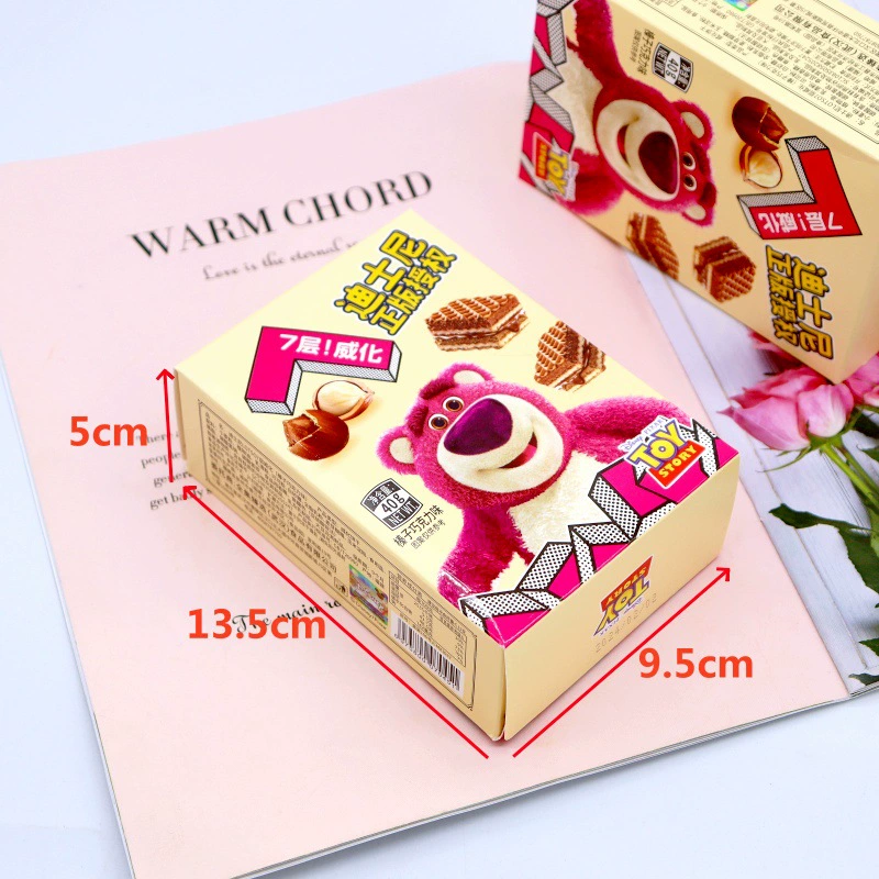 Disney Cross Berry Berry Nougat 35г Боксинг Детский рождение разведение свадебная свадьба сахарные закуски