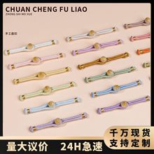 旗袍盘扣金丝绕线一字扣新中式国风礼服装饰辅料配件唐装汉服一字
