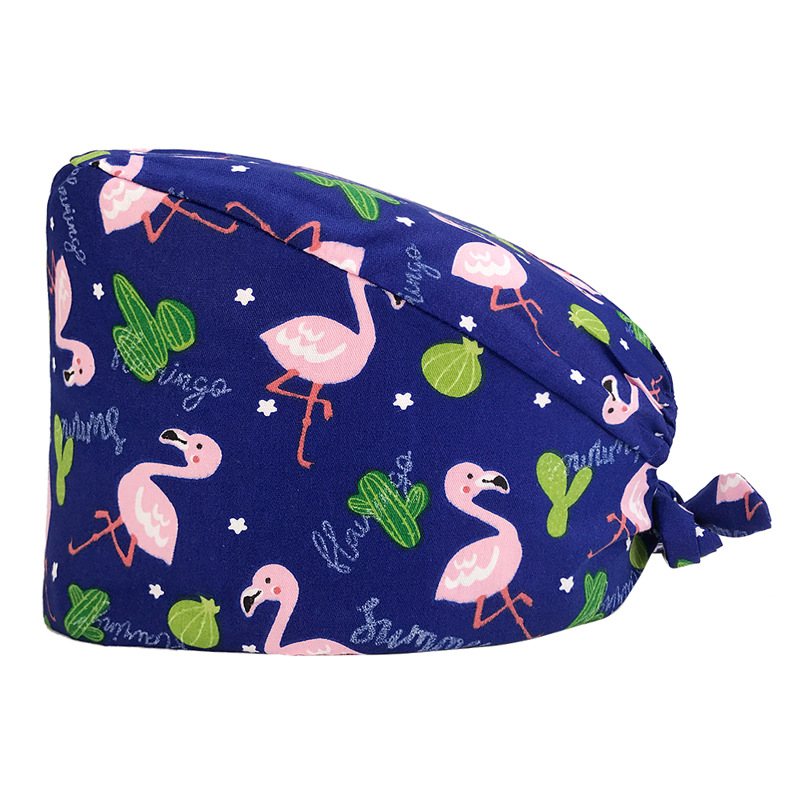 Nuevo Gorro de Enfermera para UCI con Lindos Estampados, Algodón Puro, Gorro de Cocina, Odontología, Belleza y Medicina, Unisex, en Existencia.
