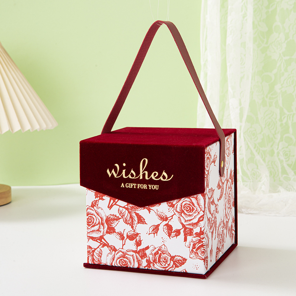 빨간색; 작은 크기 10*10*10cm