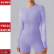 Autumn High Stretch Gym Sports Top Women's Long-sleeved Slim-fit Zipper Cardigan Tight Running Yoga Jacket