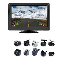5inch HD автомобильный дисплей грузовик автомобильный дисплей обратного изображения DVD дисплей обратного мониторинга изображения