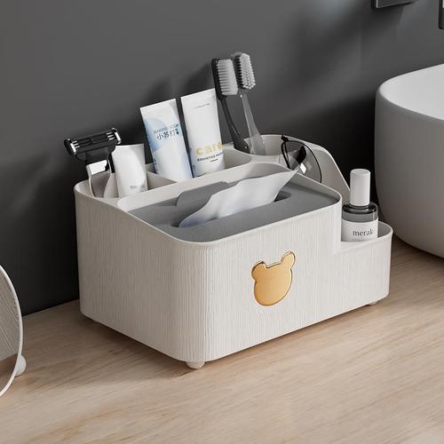 Nordic simple multifunctional creative tissue box desktop storage box living room dining room coffee table cute remote control storage