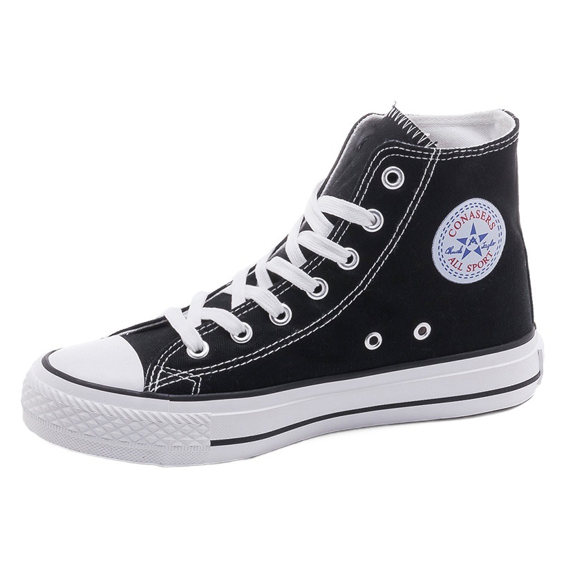 High-Top Canvas Shoes for Women 2026 Spring and Autumn New Style Student Couple Style Trendy Harajuku Men's Shoes Comfortable Ins-Style Sneakers Versatile