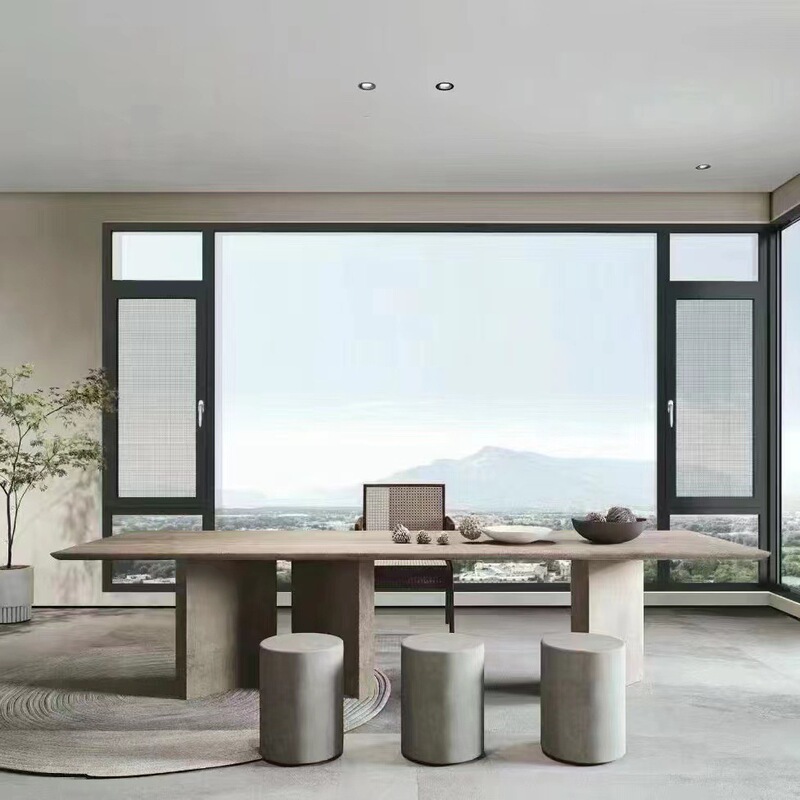 Chengdu Manufacturer Direct Sales of Balcony Sealing Aluminum Casement Windows, Floor-To-Ceiling Windows, Soundproofing System Windows, Sliding Windows, Doors and Windows