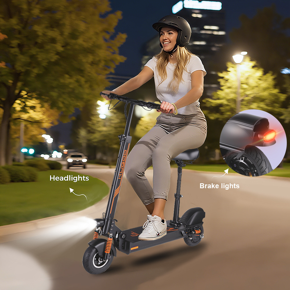 Kugoo M2 + Folding Electric Scooter with Seat 350W 25Km 35Km/H Speed