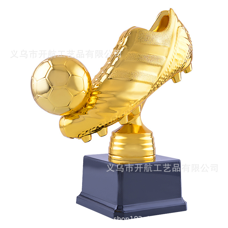Trofeo de fútbol de vela Copa del mundo Premio Bota de oro Entrenamiento escolar partido de Fútbol trofeo conmemorativo creativo logotipo imprimible