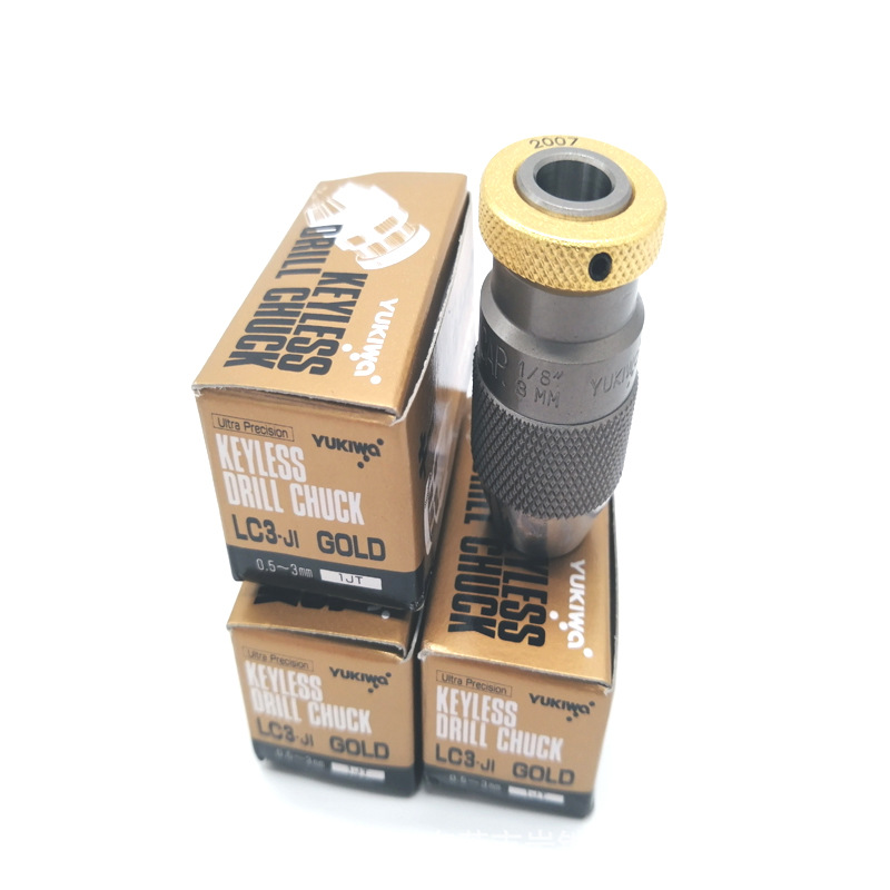 日本YUKIWA钻夹头LC3-1JT GOLD LC3-1JT SILVER LC3-0JT SILVER