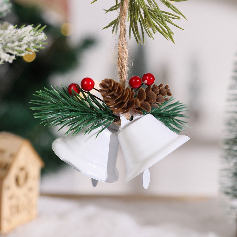 クロスボーダー新しいクリスマスツリーベルペンダントハンギングベル松ぼっくり風鈴クリスマスツリーペンダントクリスマス装飾|undefined