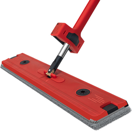 45cm Large Panel Lazy Wash-Free Flat Mop Household Wet and Dry Dual-Purpose Flat Mop with Cloth Wholesale