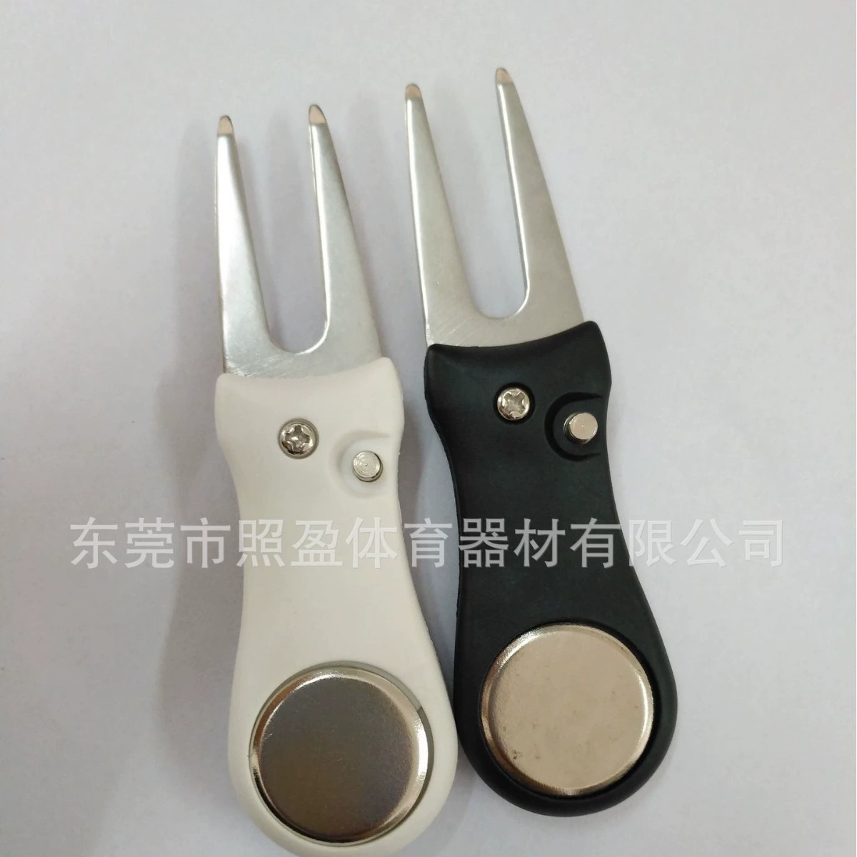 Производители поставляют Гольф Зеленая вилка, вилка для гольфа, складная вилка для гольфа