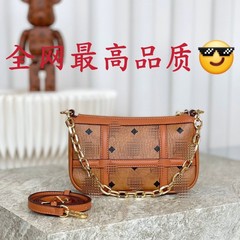 代级版2025M家新款Aren迷你链条Visetos印花手提单肩斜跨腋下女包