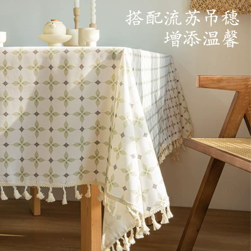TPU waterproof tablecloth (Xiaofeng), pastoral floral print, waterproof and oil‑resistant, multiple sizes