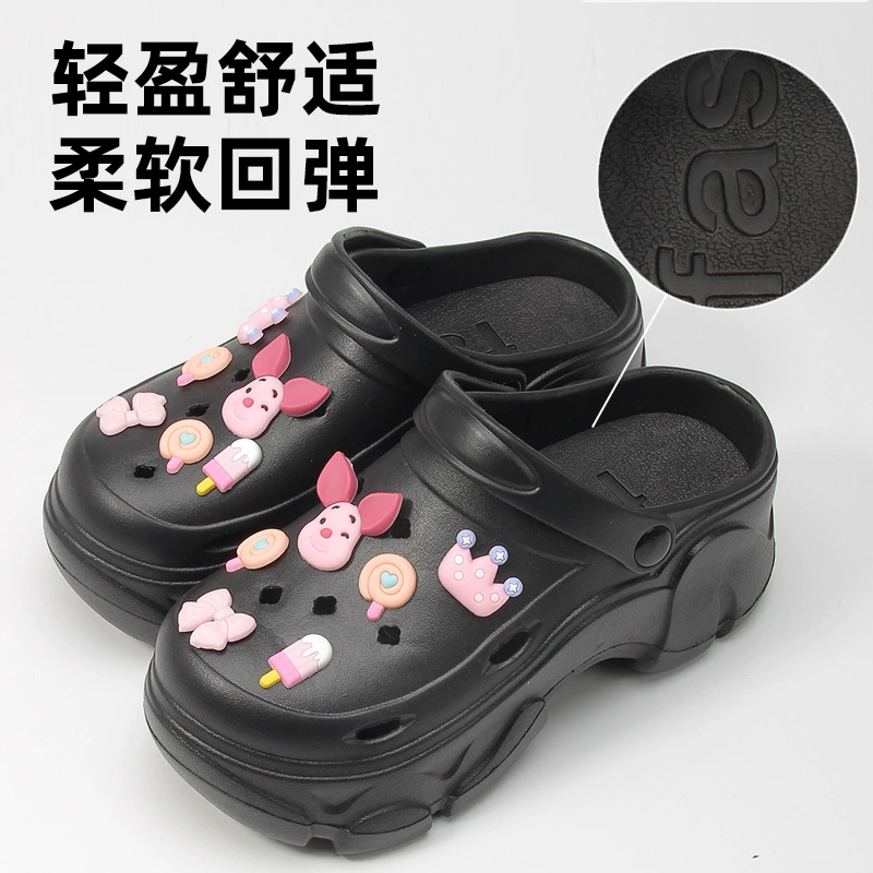 Eva Baotou пещерные туфли для женщин летом