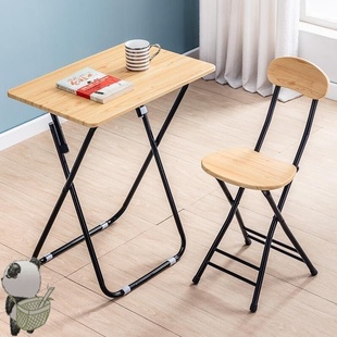 Limited Storage Folding Table Portable Square Dining Table Stall Table Household Dining Table Small Balcony Contact Sheet