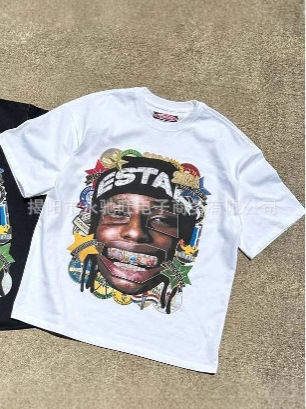Retro fashionable summer trend T-shirt for men and women
