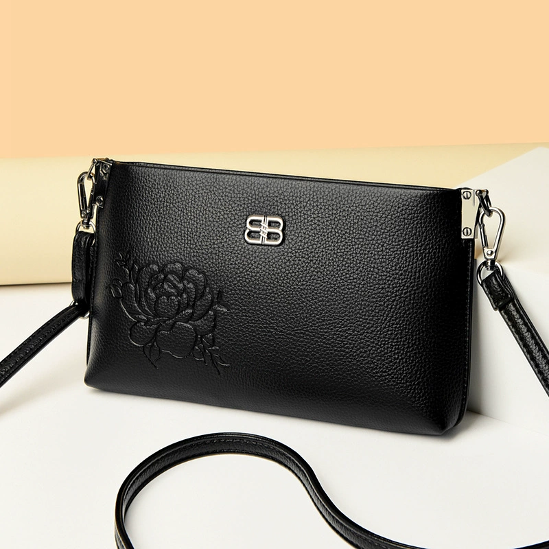 Shoulder bag, ethnic small bag, for middle age, ethnic style