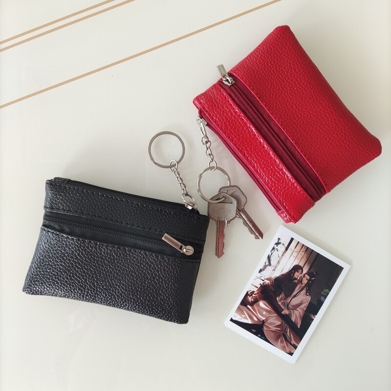 New Popular Soft Leather Card Holder for Men and Women, Fashionable Keychain Pendant, Mini Gift Storage Bag, Coin Purse New Popular Soft Leather Card Holder for Men and Women, Fashionable Keychain Pendant, Mini Gift Storage Bag, Coin Purse