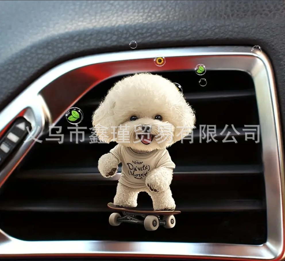 Comercio exterior transfronterizo suéter gatito productos acabados ventilador clips decoración de automóviles perfume adorable acrílico decoración impermeable image 32