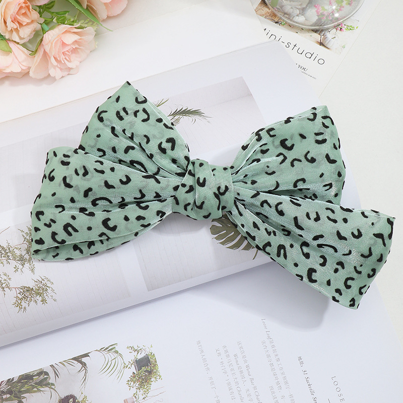 Fashion Floral Big Bow Hairpin display picture 8