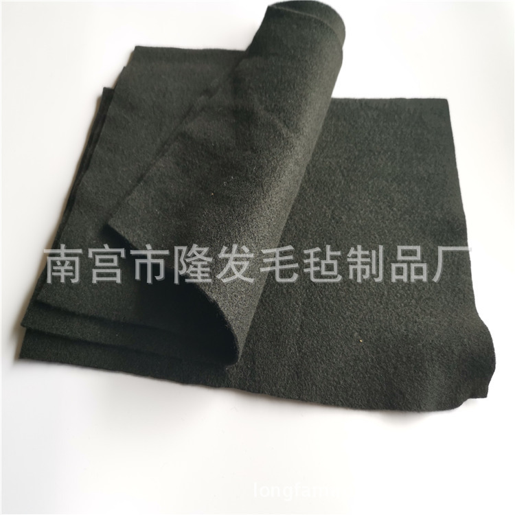 汽车隔音毛毡 汽车隔音粘性毛毡 隔音毛毡棉垫 隔音毛毯毡