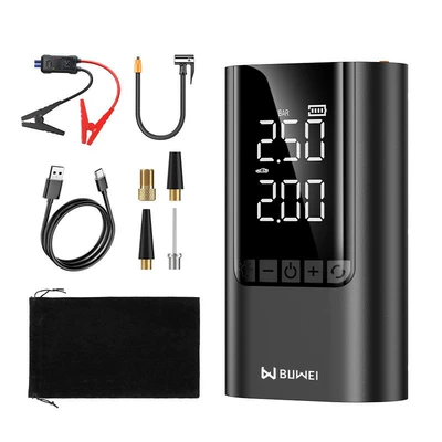 Starting Power Supply and Air – Hava nasosu - black-10000mah-smart-clip
