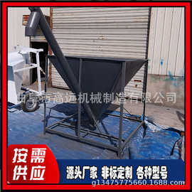 165圆管型送料机 花生米不锈钢圆管提升机 绞龙送料机图片