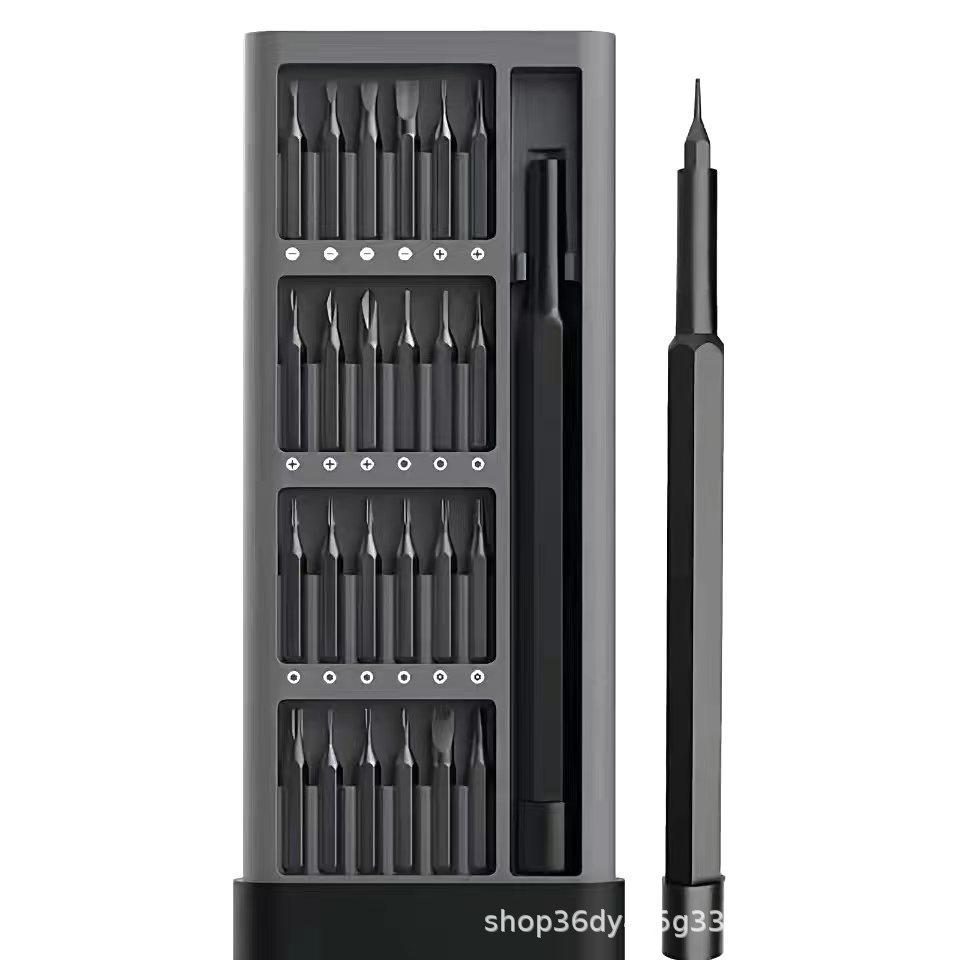 Cross-Border New 25-Piece Set of Precision Screwdrivers, Mobile Phones, Laptops, Digital Products and Other Repair and Disassembly Tools