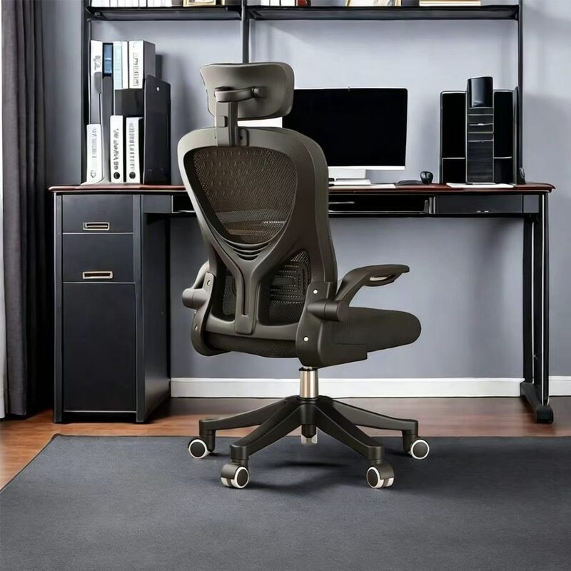 Office chair for home use, adjustable swivel chair with backrest, comfortable desk stool for home, student dormitory study seat Office chair for home use, adjustable swivel chair with backrest, comfortable desk stool for home, student dormitory study seat